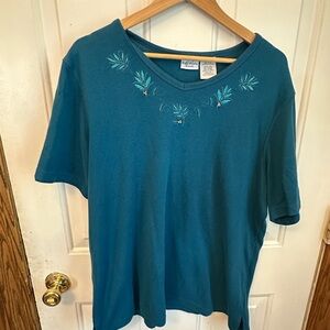 ⭐️Bobbie Brooks Blue Short Sleeve Relaxed T-Shirt Plus size 18/20